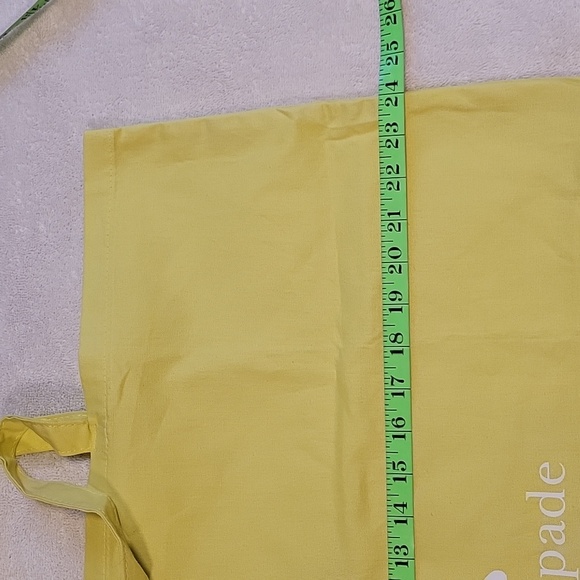 kate spade Yellow Tote Bag with Durable Canvas Material and Classic Shape - Picture 5 of 7